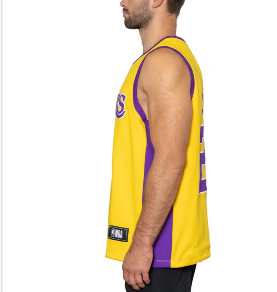Los Angeles Lakers LeBron James #23 Jersey Size XXL - photo 3