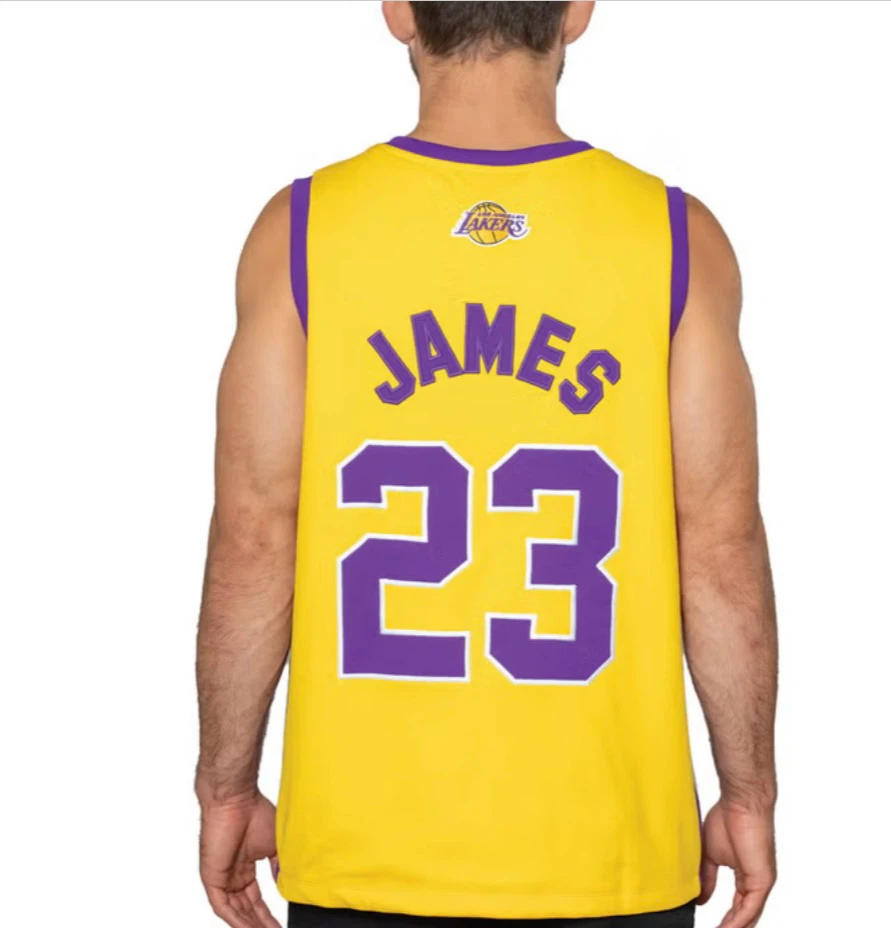 Los Angeles Lakers LeBron James #23 Jersey Size XXL - photo 4