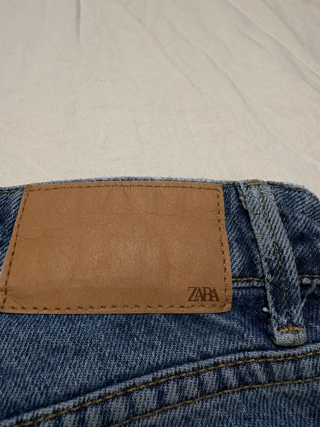 Zara Blue Denim Jeans - photo 4