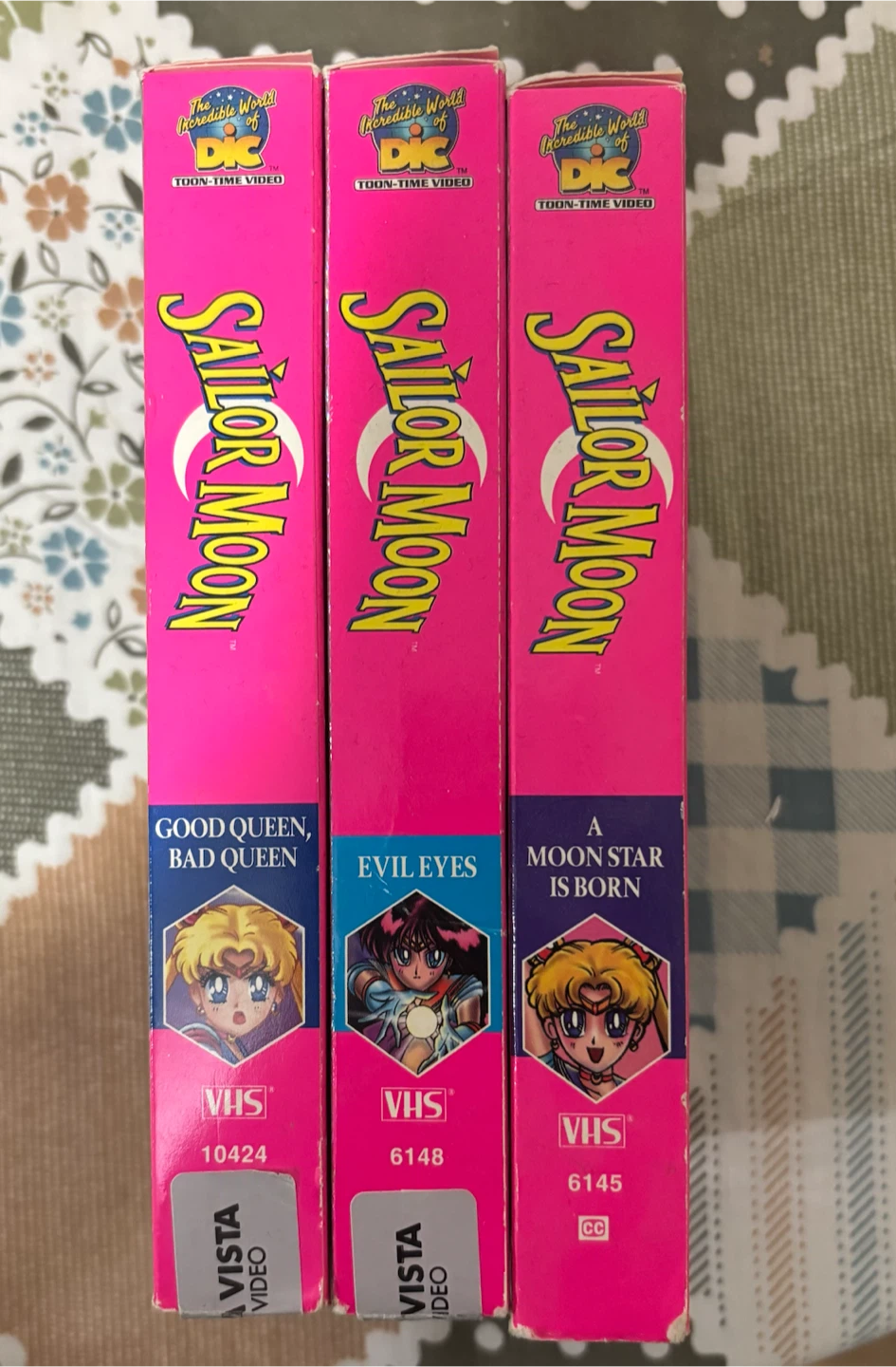 VINTAGE Sailor Moon VHS Tapes - 1995 - photo 5