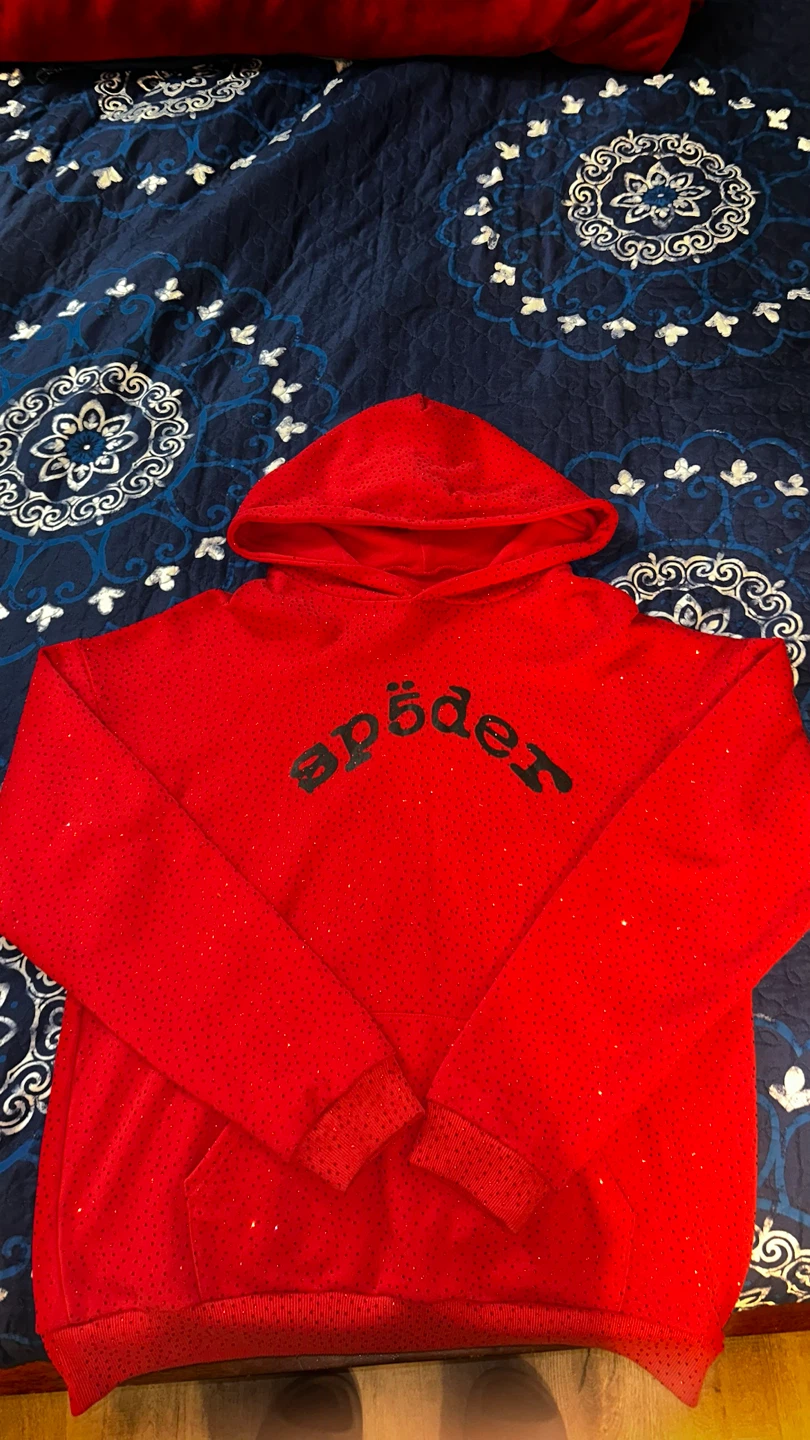 Red VVS Spider Hoodie Size L