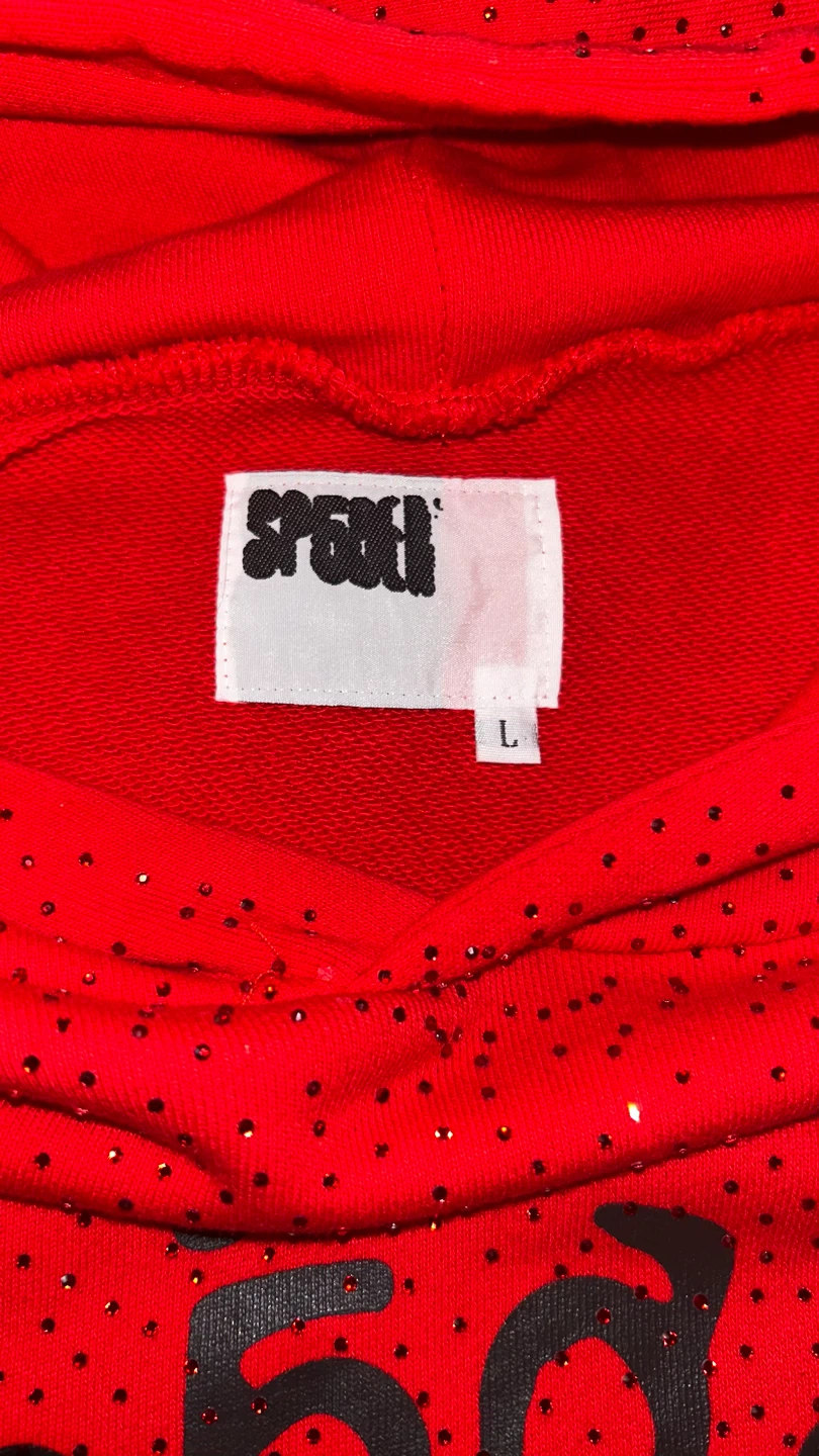 Red VVS Spider Hoodie Size L - photo 3