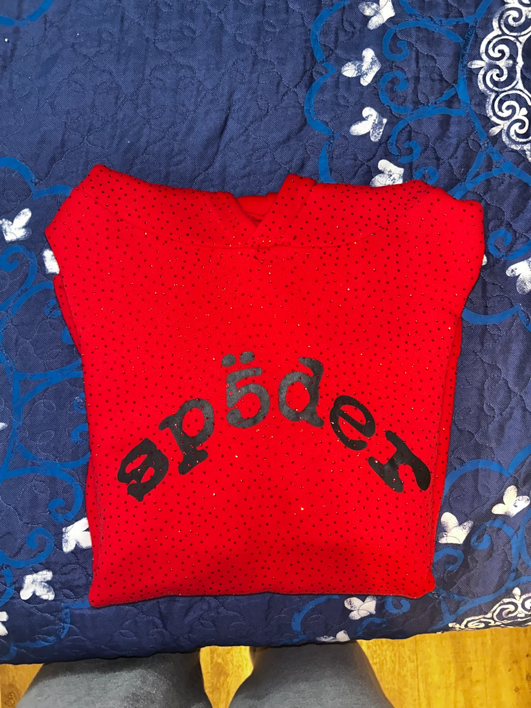 Red VVS Spider Hoodie Size L - photo 5