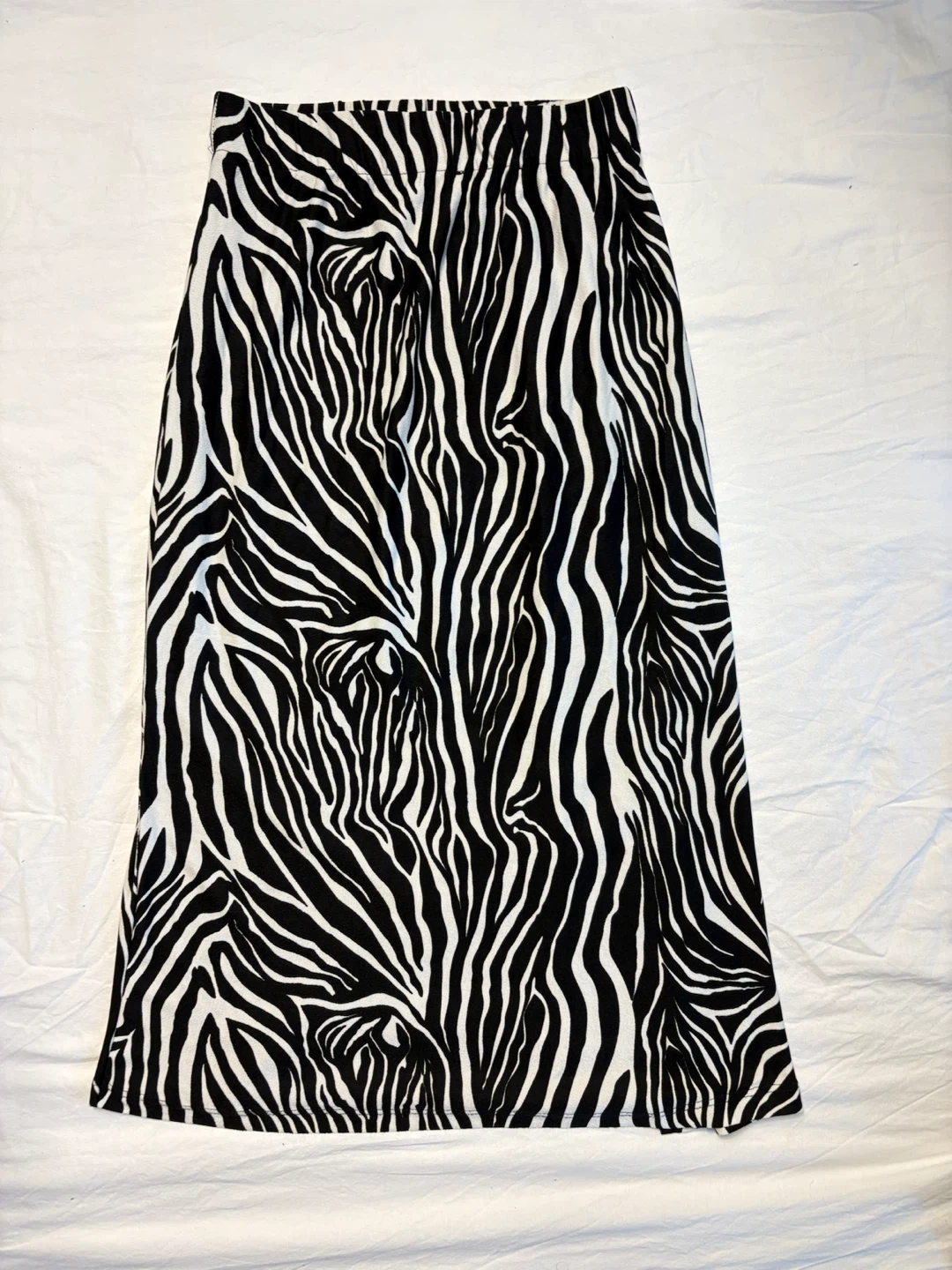KHAR Zebra Print Midi Skirt - photo 2