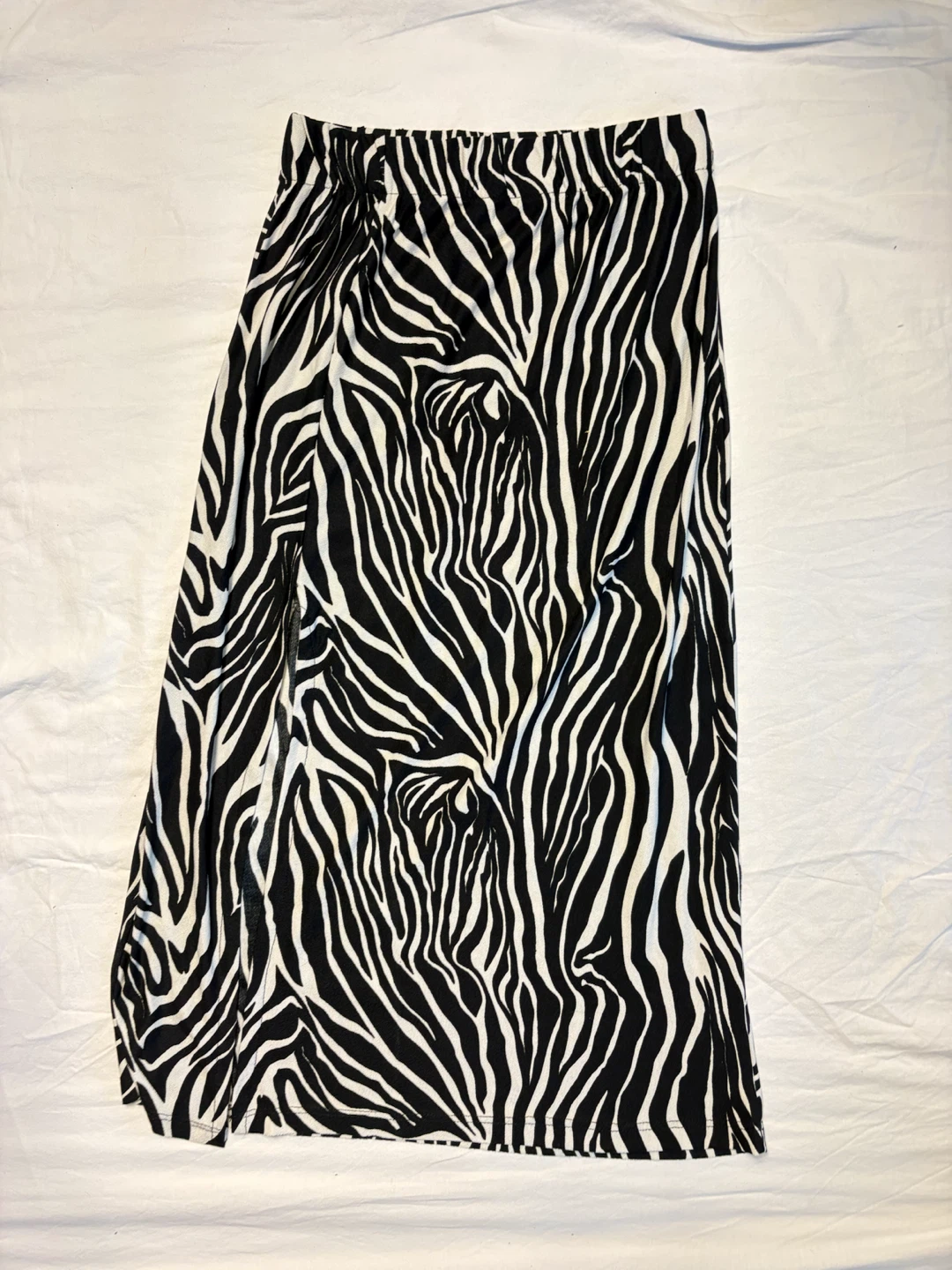 KHAR Zebra Print Midi Skirt - photo 3