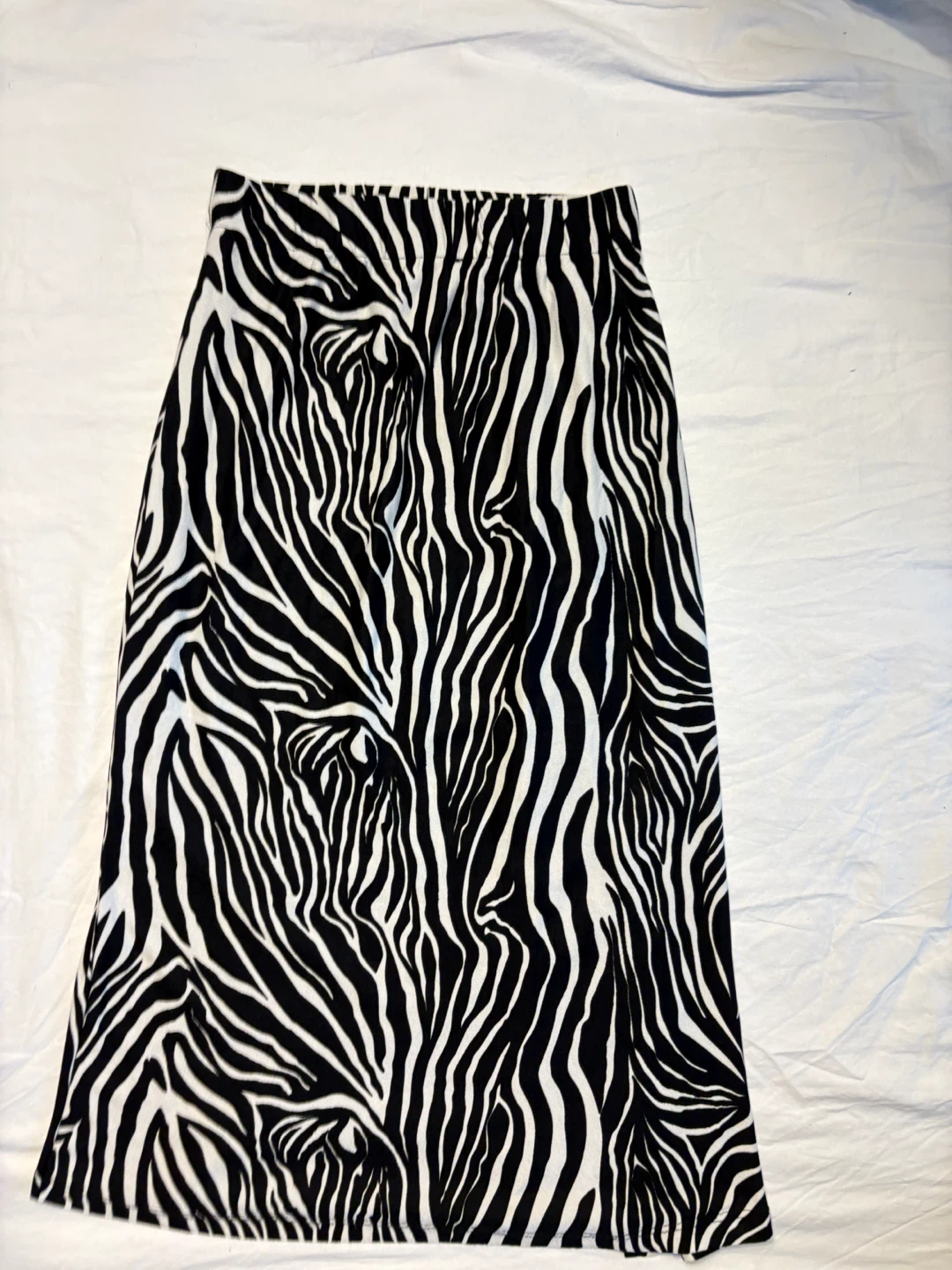 KHAR Zebra Print Midi Skirt - photo 5