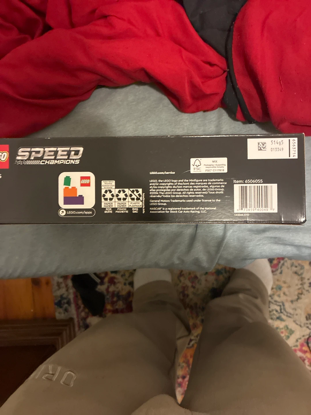 LEGO Speed Champions NASCAR Next Gen Chevrolet Camaro ZL1 - photo 5