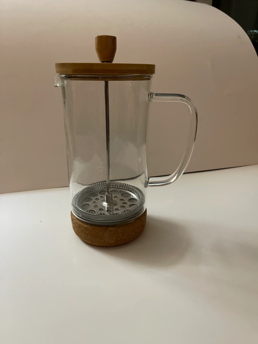 Glass and Cork French Press