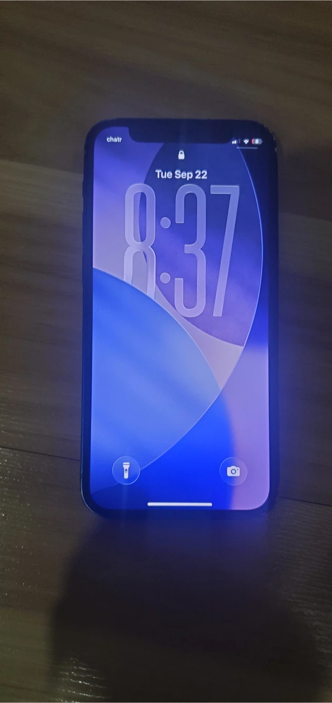 (CHARGER INCLUDED) Blue Apple iPhone 12 mini - photo 2