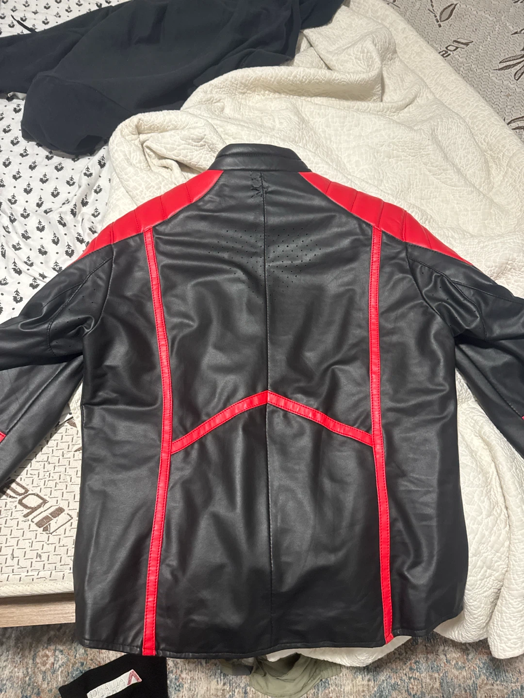 Superman Faux Leather Jacket - photo 2