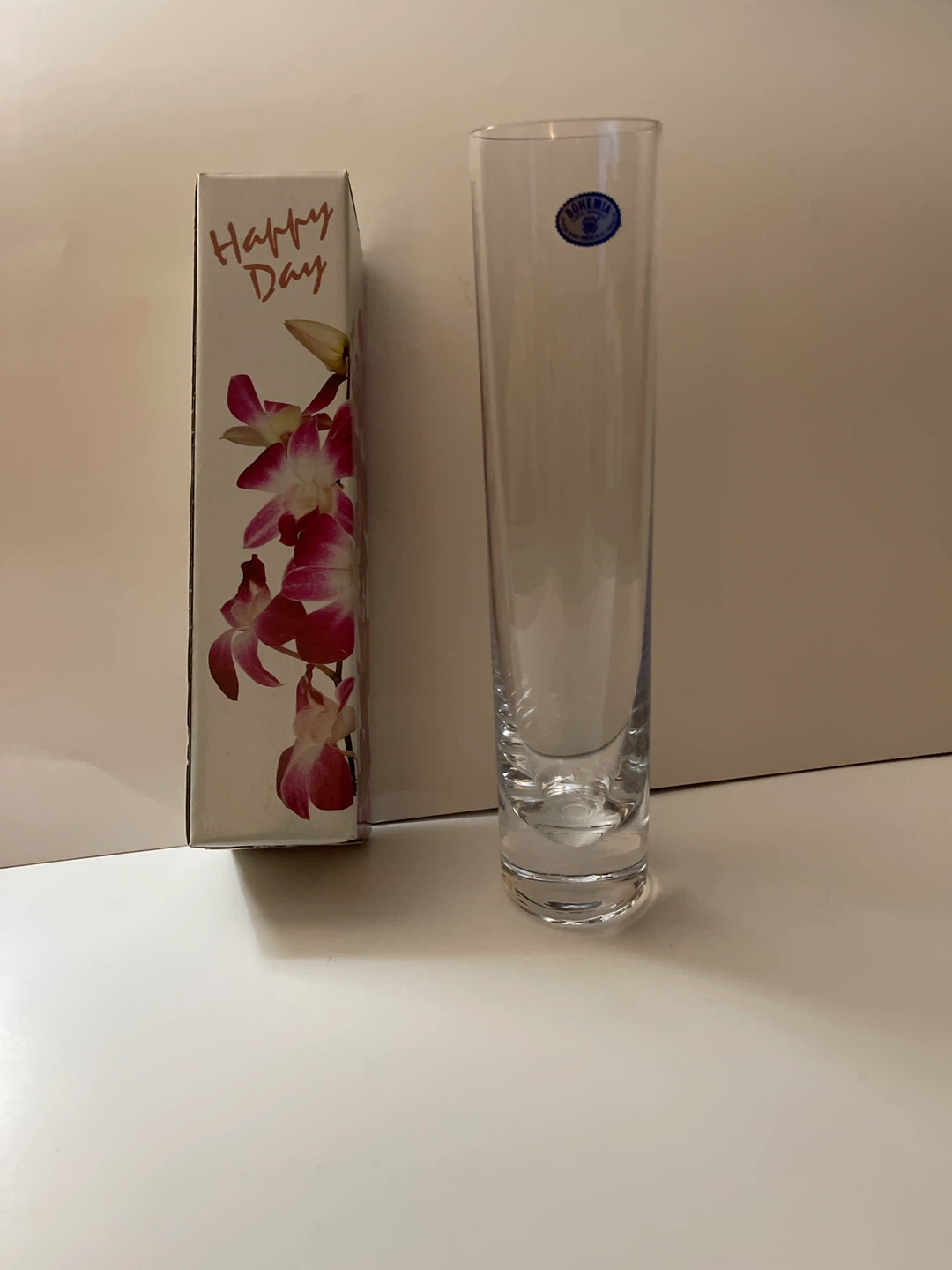 Bohemia Crystal Glass Vase