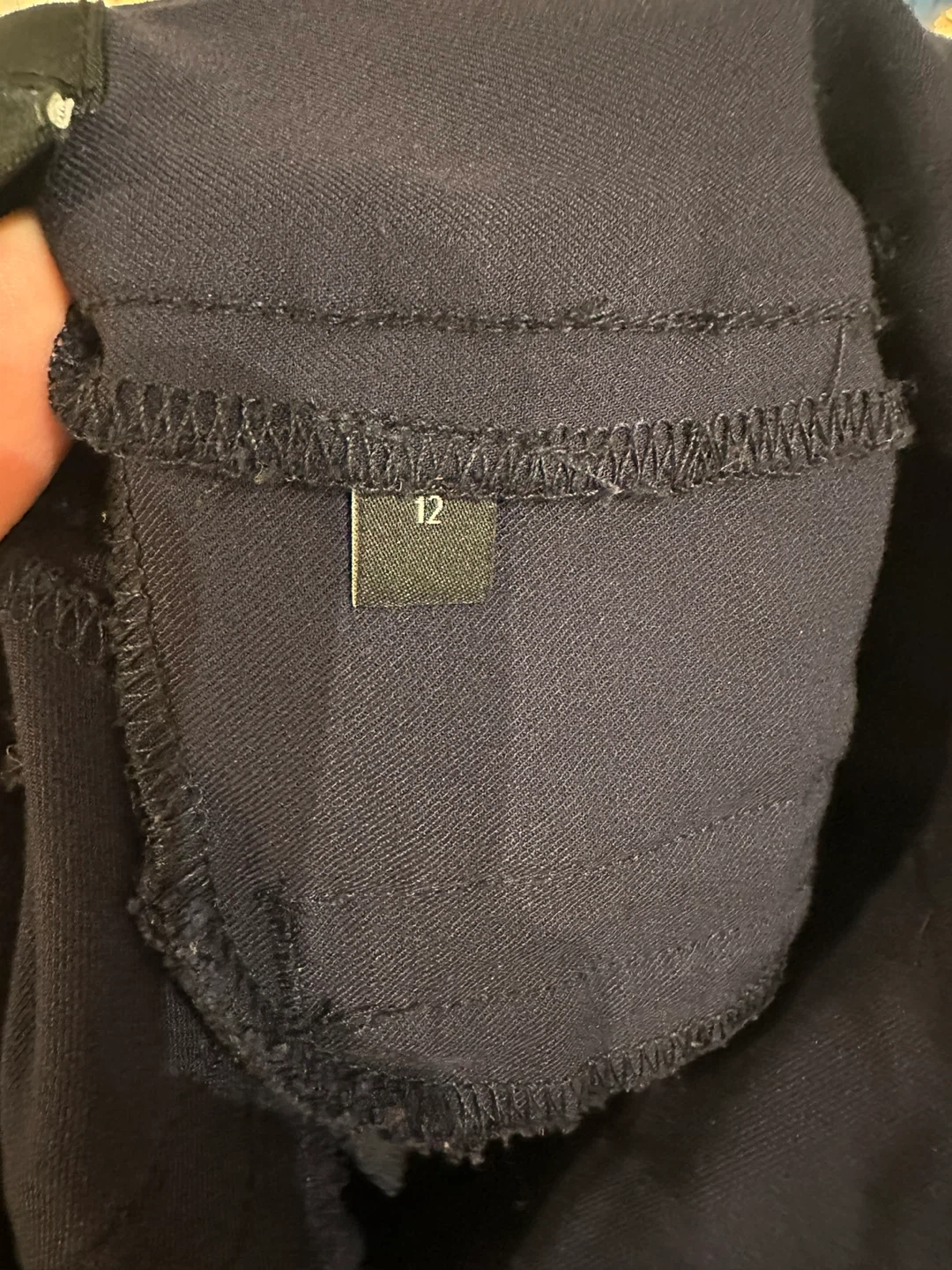 Reitmans The Iconic Navy Trousers Size 12 - photo 4