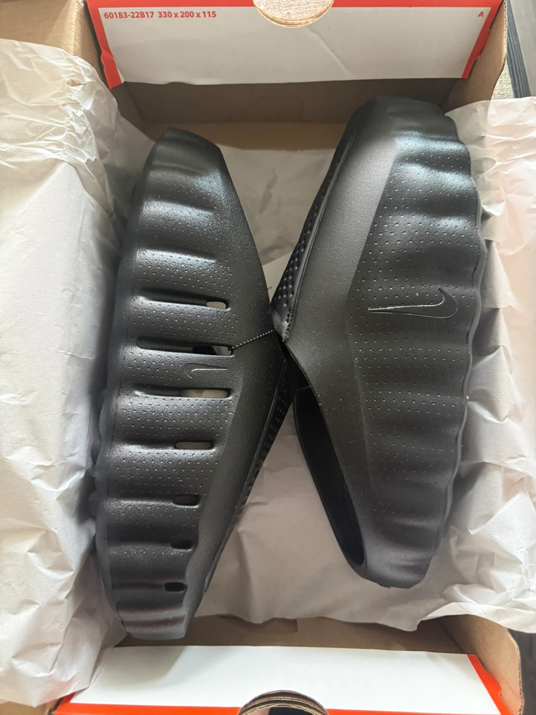 Nike Mind 001 Slides - Black - Size 9