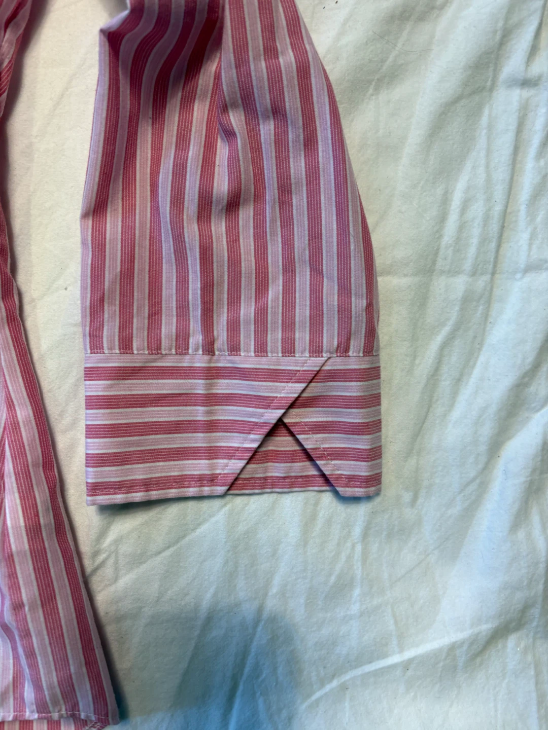 Marks & Spencer Pink Striped Shirt - photo 3