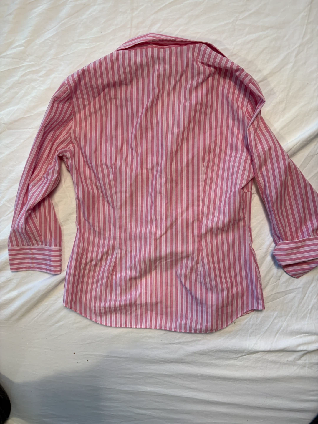 Marks & Spencer Pink Striped Shirt - photo 4