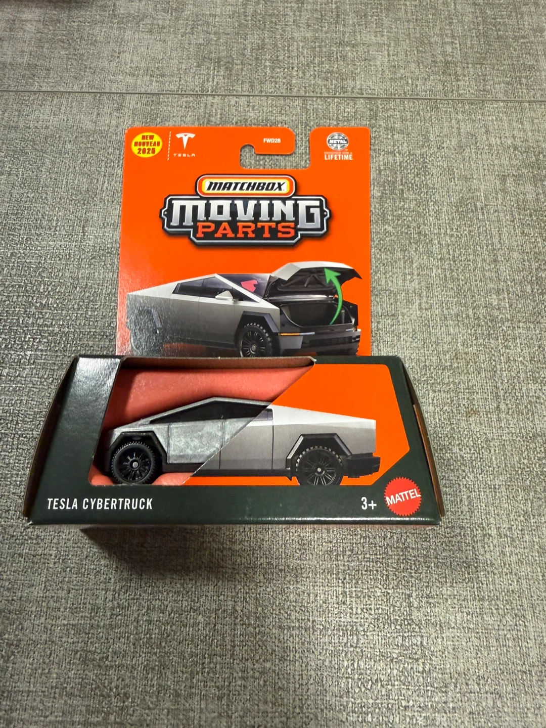 Matchbox Tesla Cybertruck Moving Parts