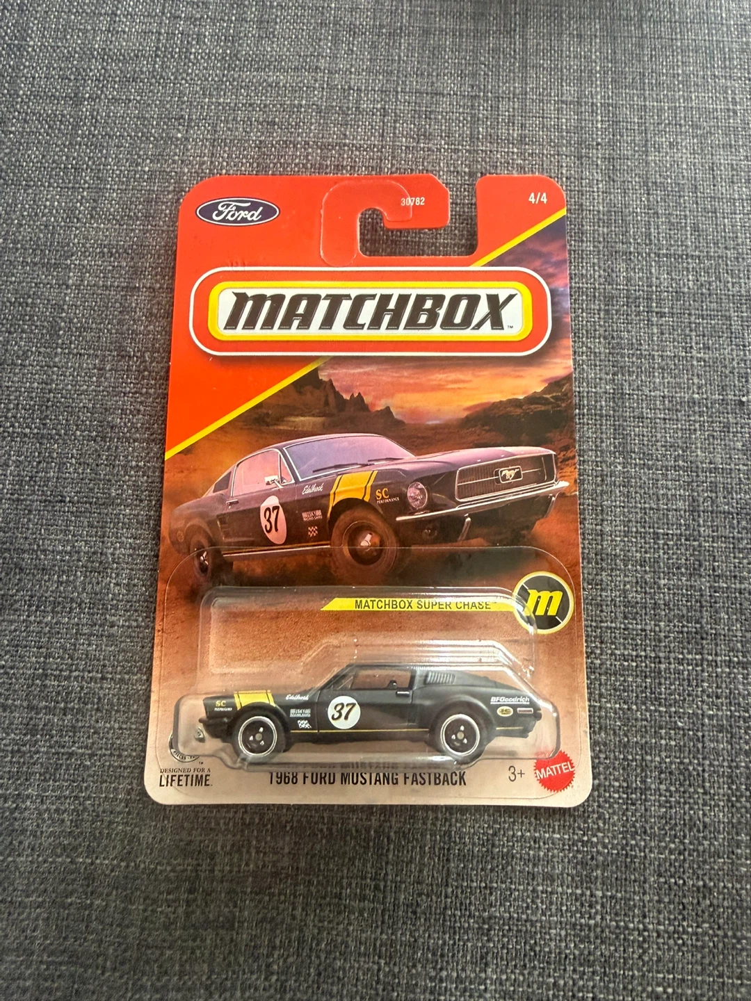 Matchbox 1968 Ford Mustang Fastback Super Chase