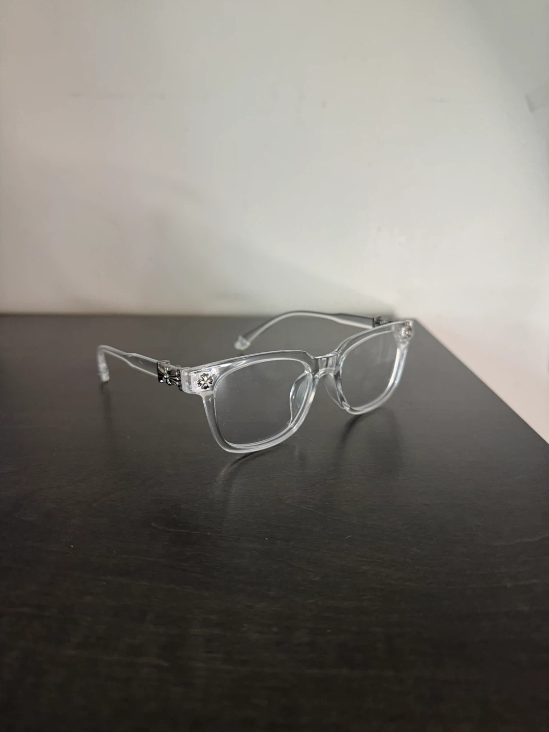 Chrome Hearts Clear Frame Glasses - photo 2