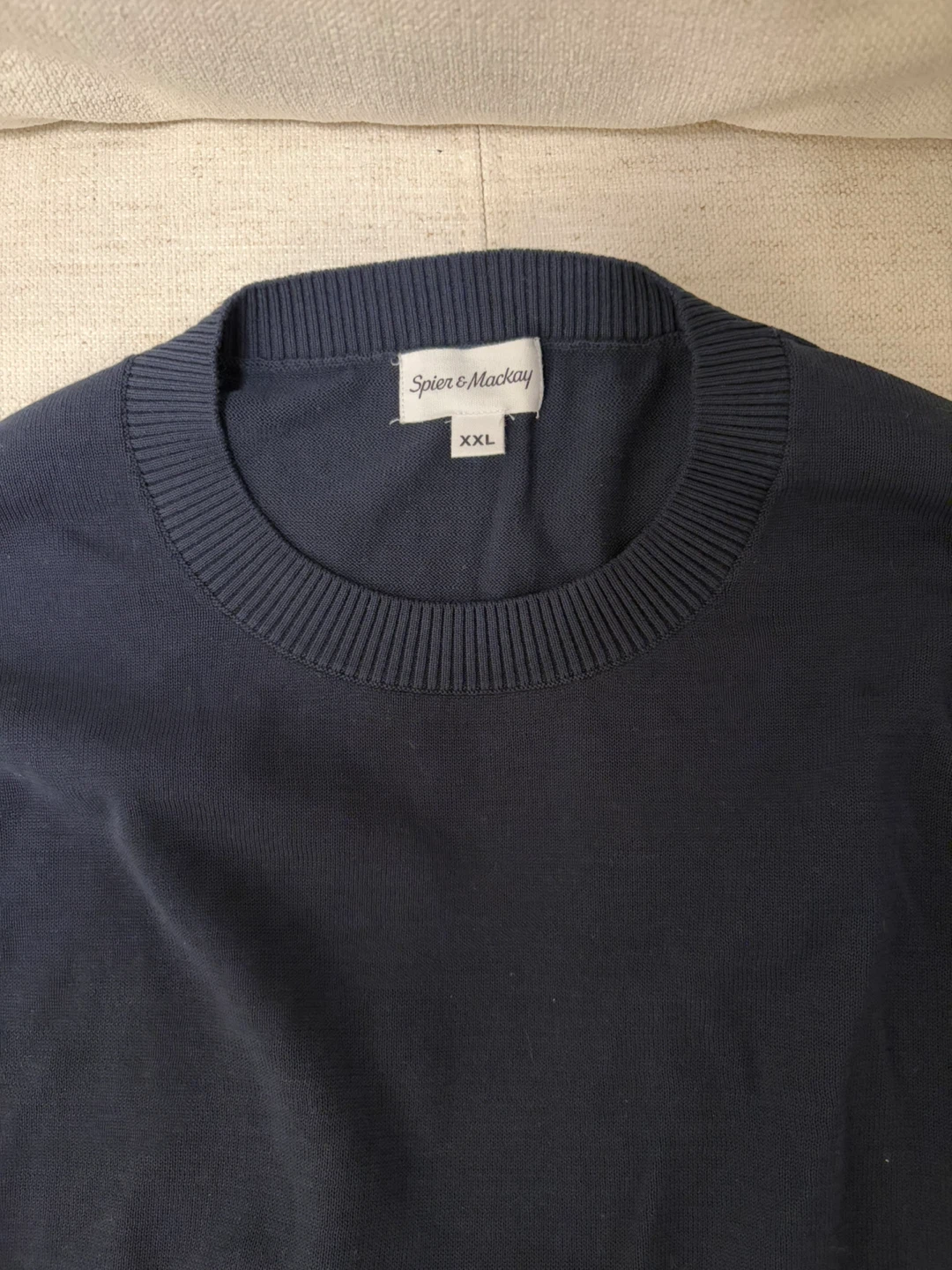 New Spier & Mackay Navy tshirt XXL - with tags - photo 2