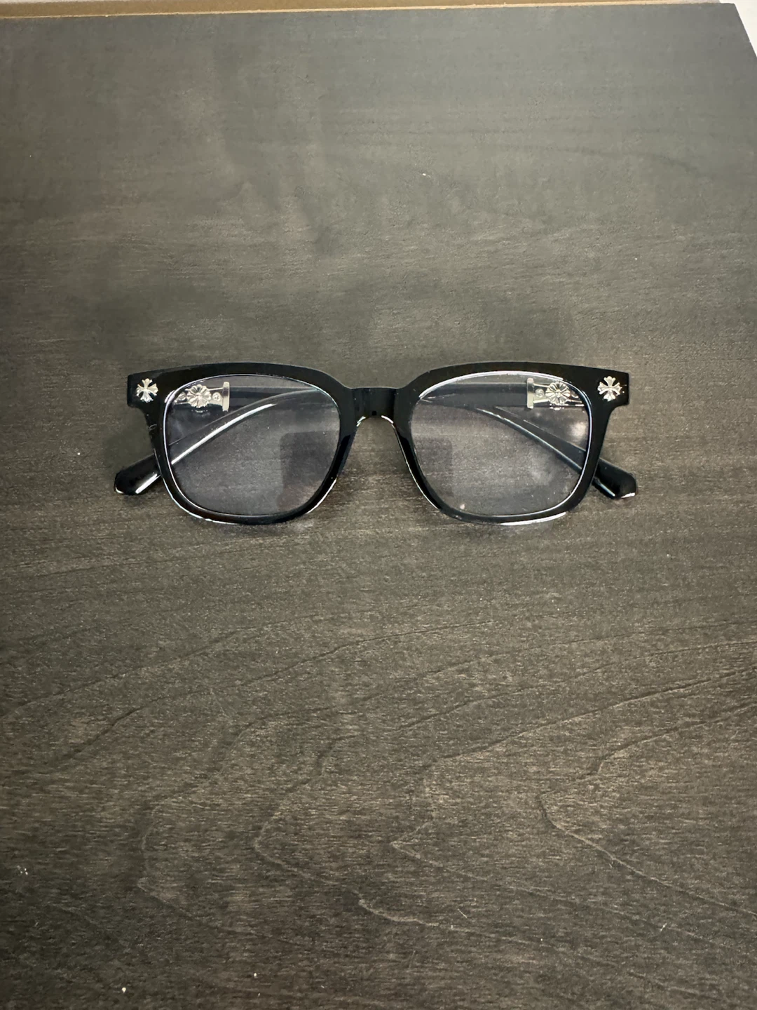 Chrome Hearts Black Eyeglasses