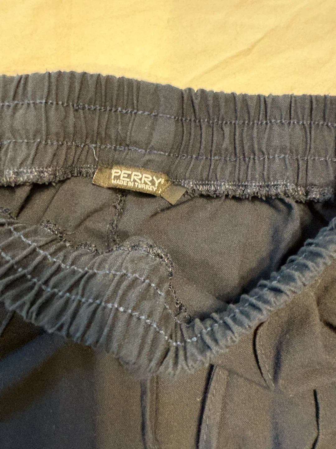 Perry Black Drawstring Pants