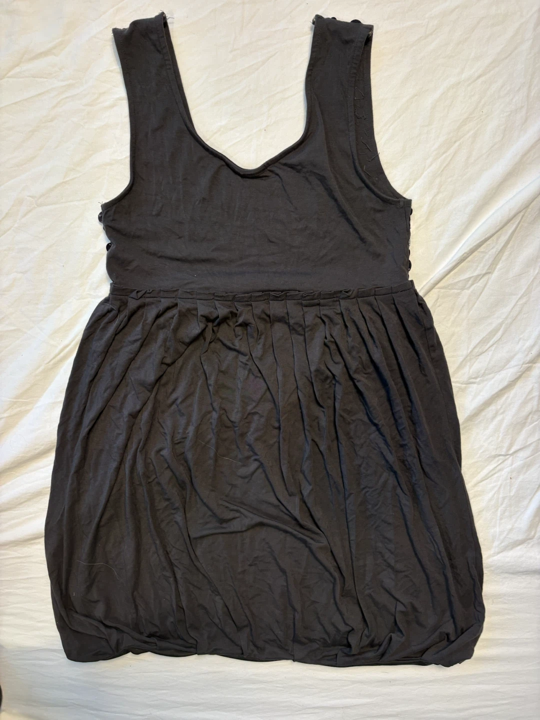Black Sequin Tank Top - photo 4