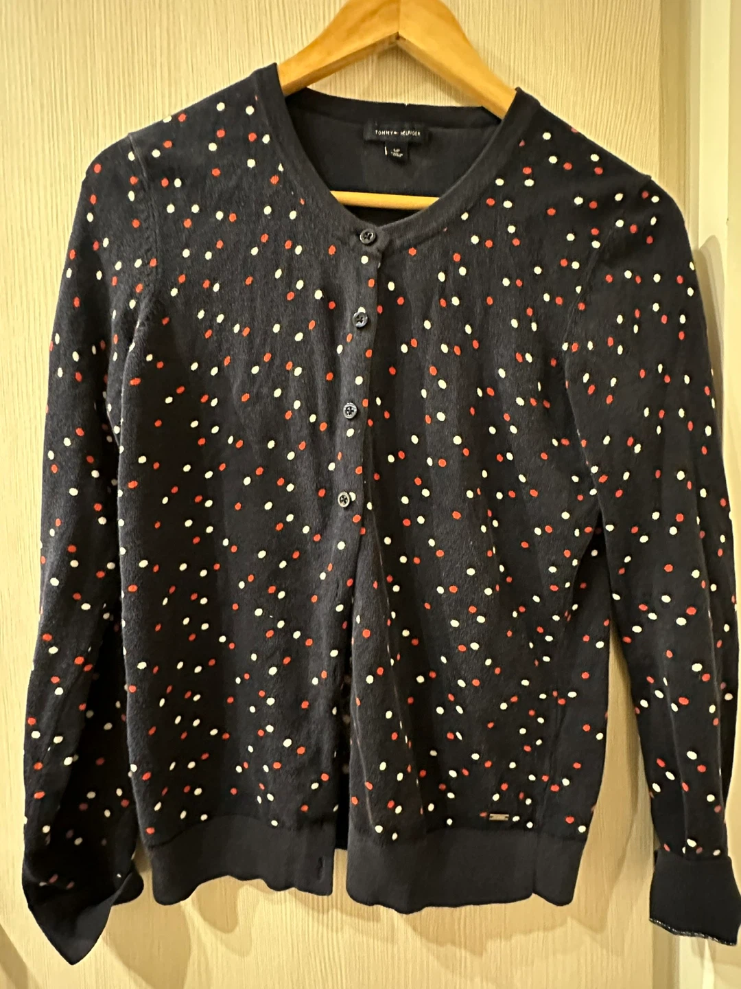 Tommy Hilfiger Polka Dot Cardigan