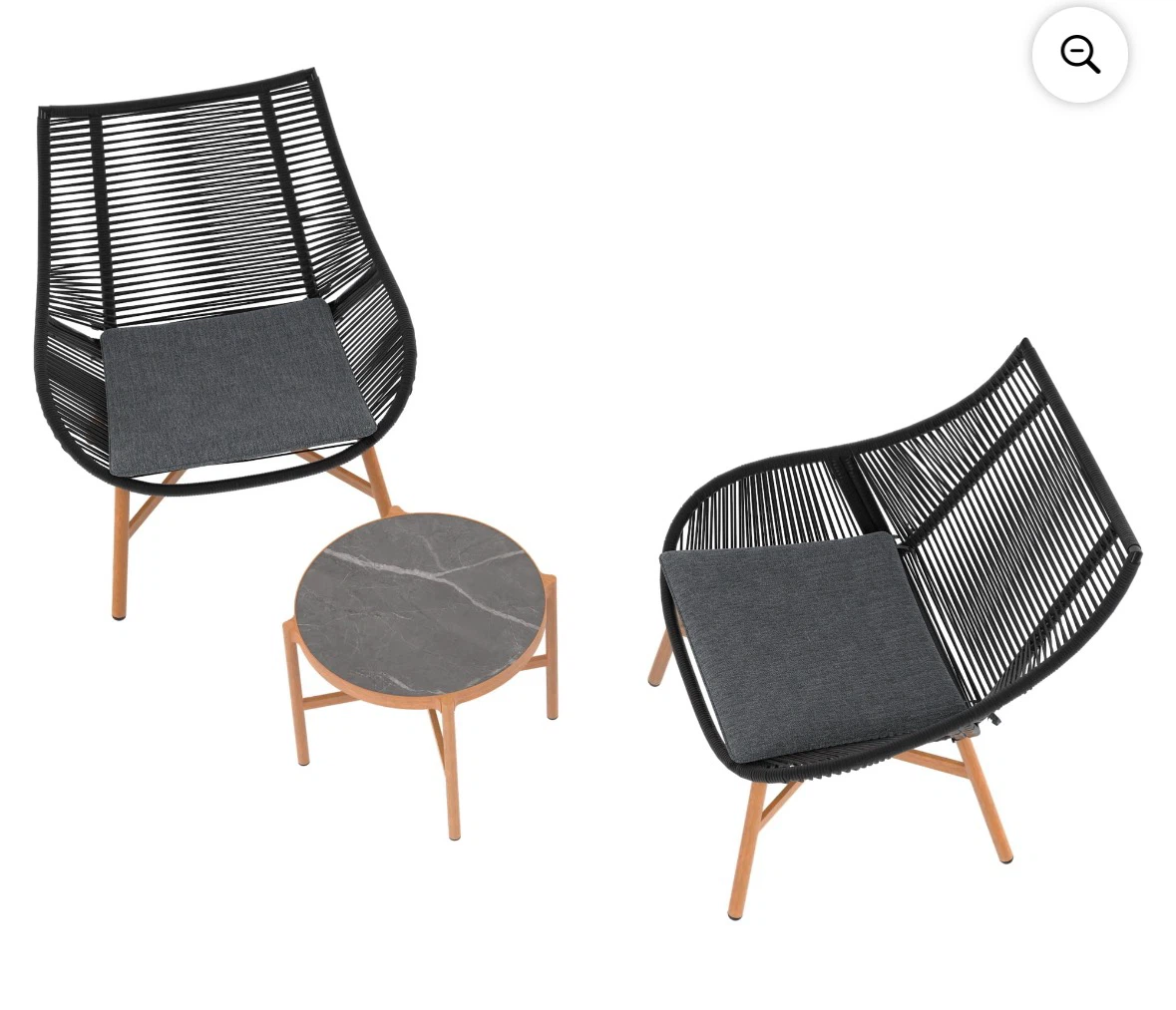 Brand New 3pc Wicker Patio Bistro Set - photo 2