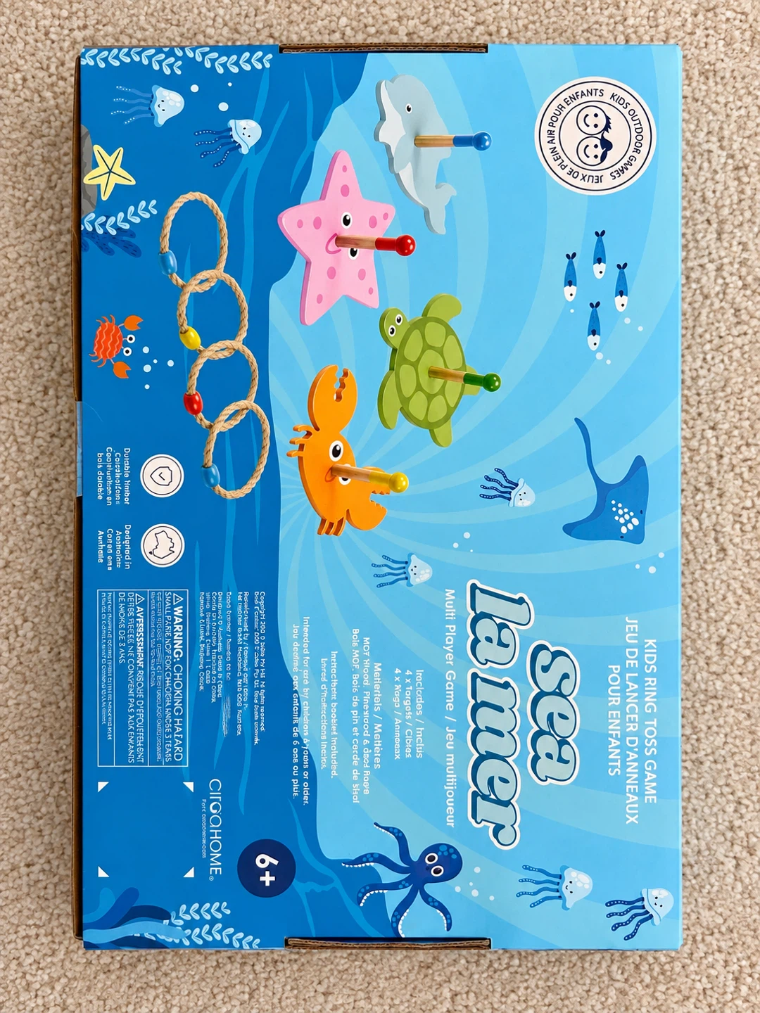Minaimo Sea Layer Kids Ring Toss Game – Great Christmas Gift - photo 2