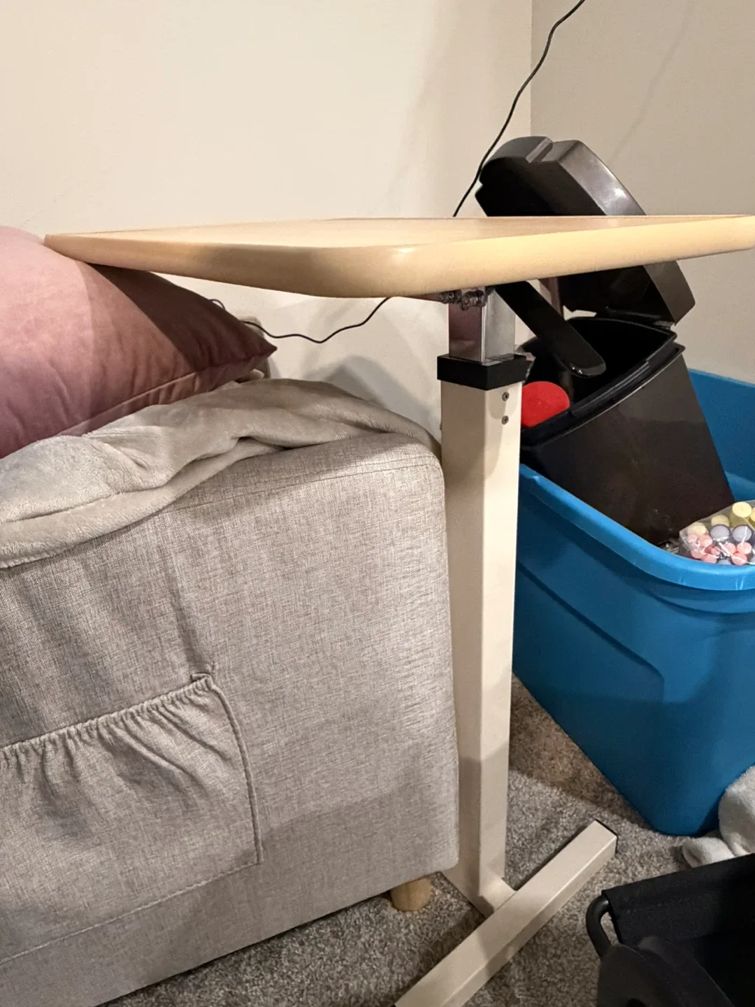 Adjustable Overbed Table - photo 4