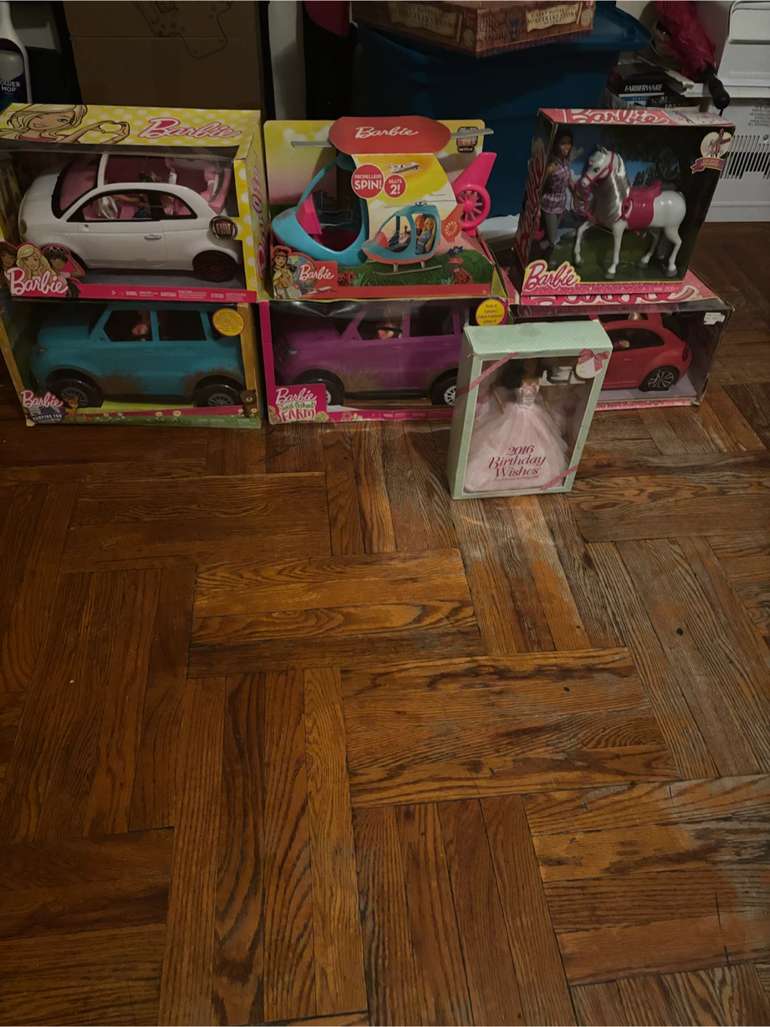 Barbie Doll and Vehicle Collection Set