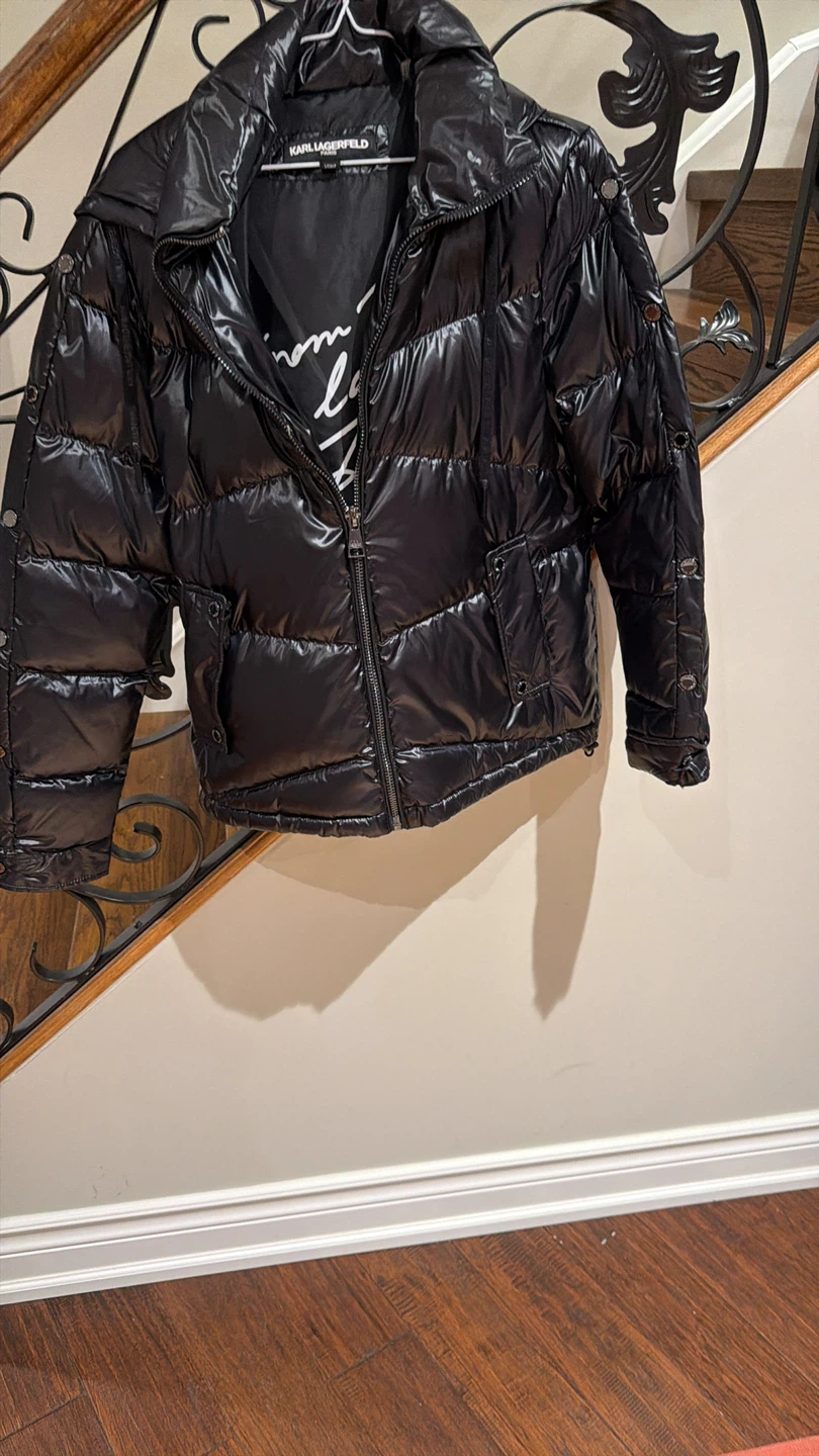 Karl Lagerfeld Black Puffer Jacket - photo 2