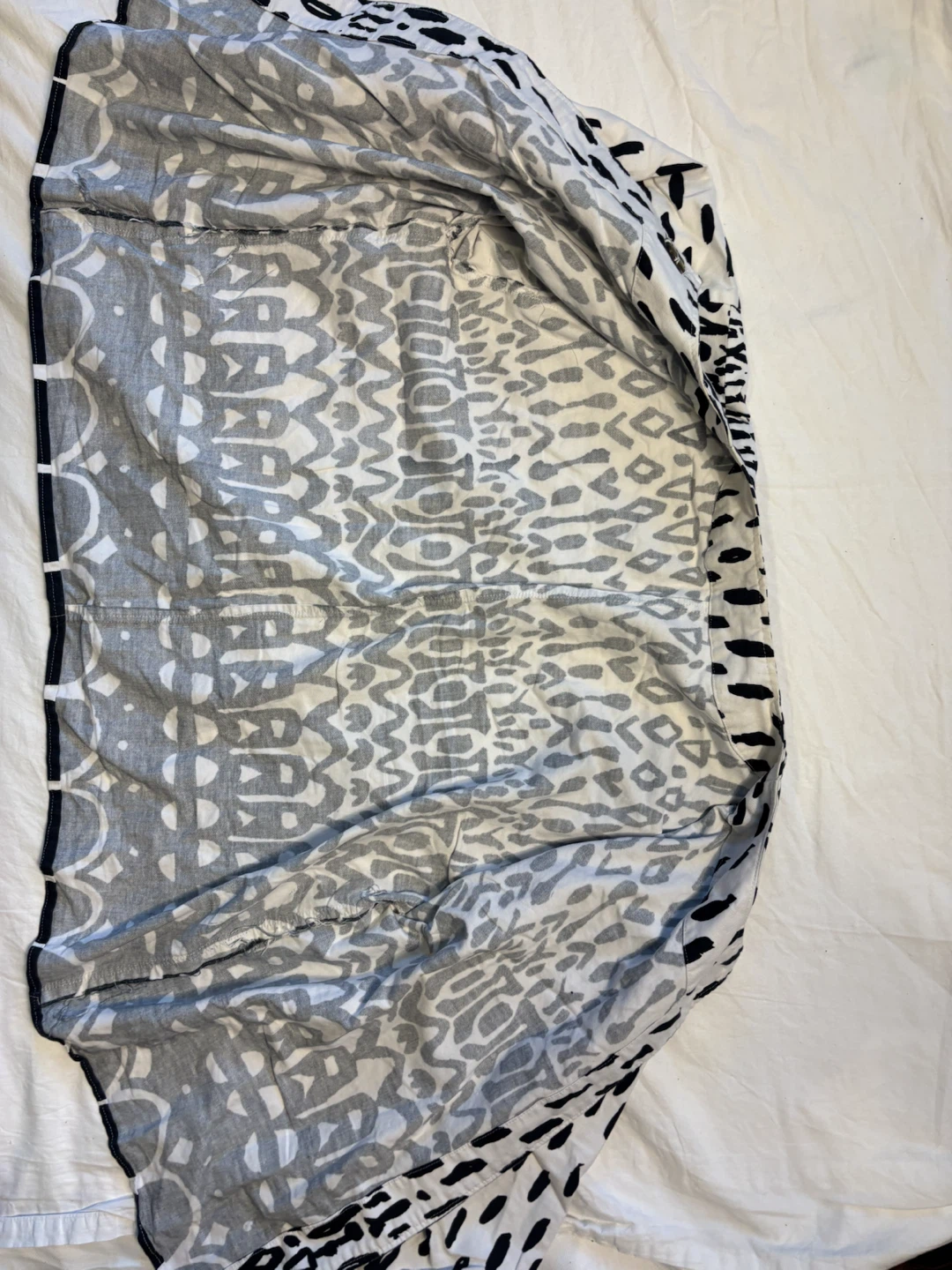 Black and White Patterned Jacket - photo 4