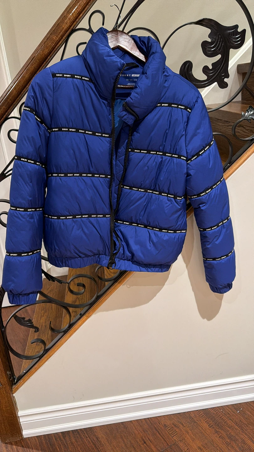 DKNY Sport Puffer Jacket - Blue