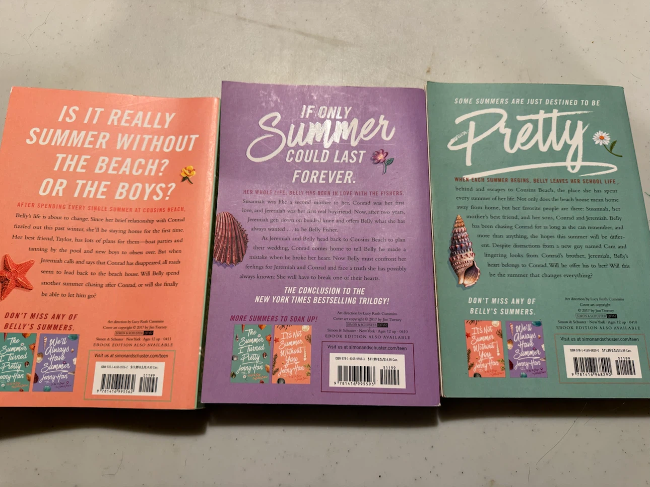 The Summer I Turned Pretty Trilogy by Jenny Han - photo 2