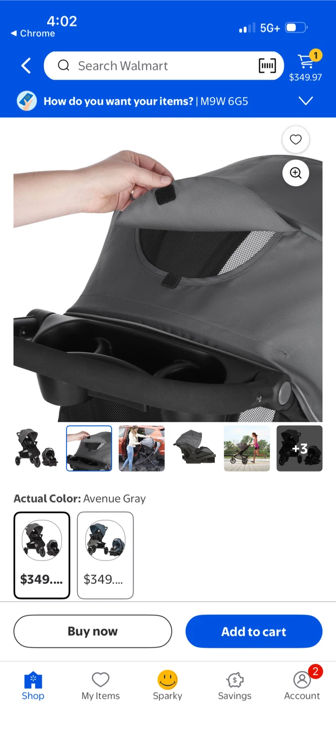 Evenflo Folio3 Stroll & Jog Travel System - photo 4