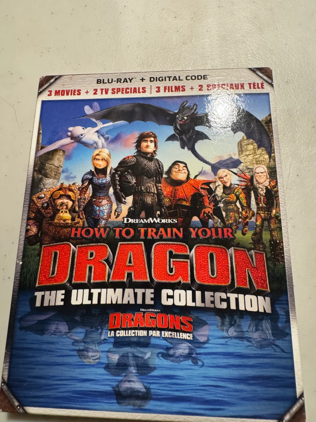 How to Train Your Dragon The Ultimate Collection Blu-ray