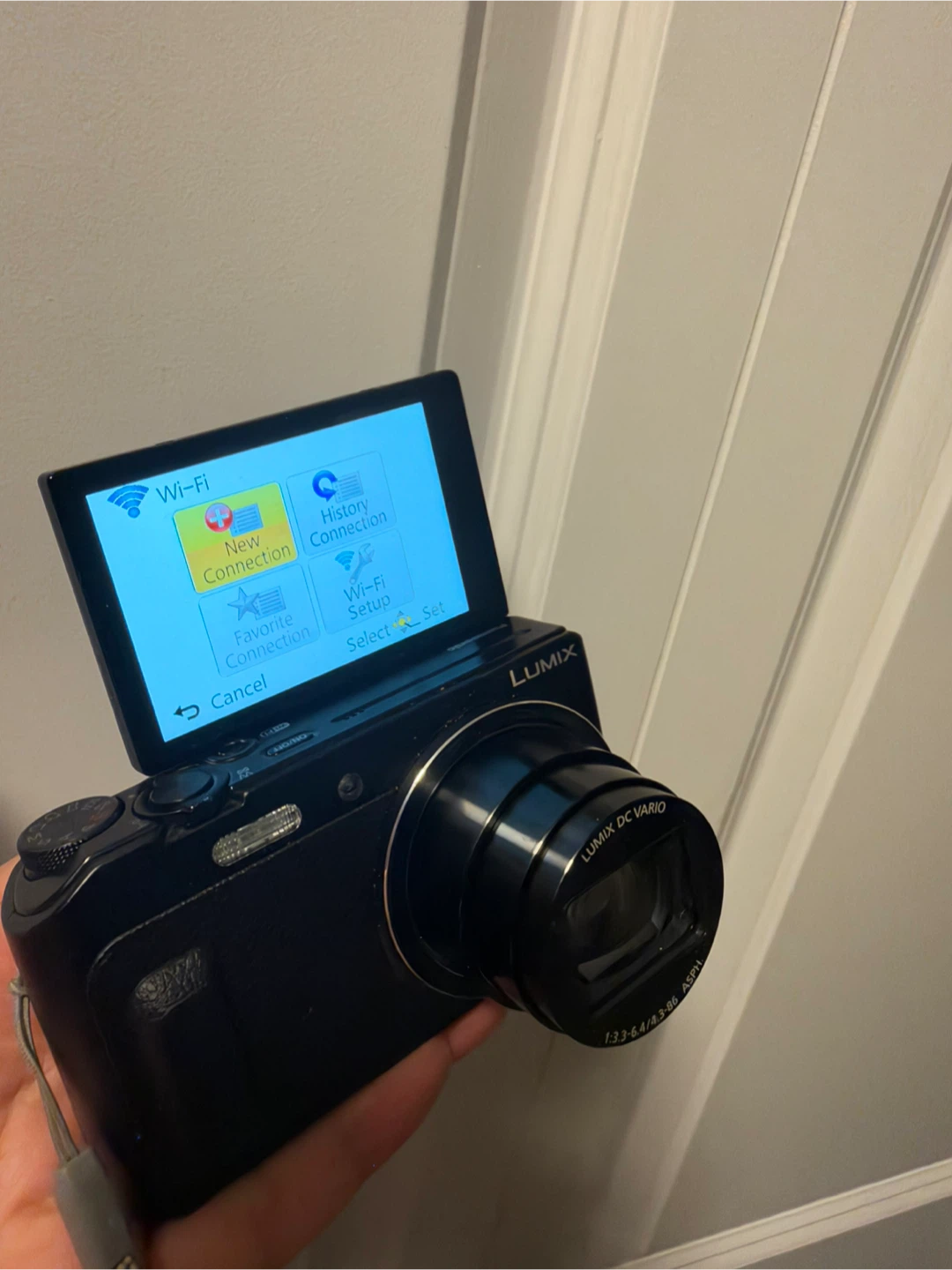 Panasonic Lumix WiFi Flip-Up Screen Camera