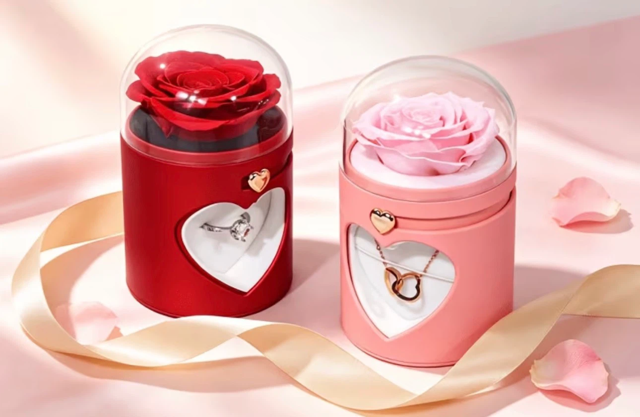 6ixB Studios Eternal Rose Jewellery Boxes