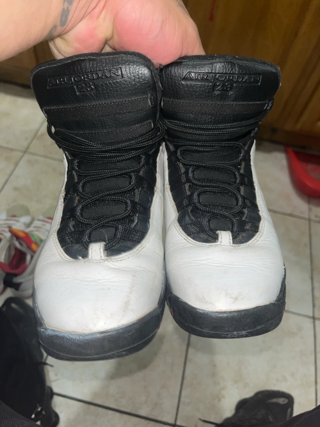 Air Jordan 10 Retro Basketball Shoes - photo 2