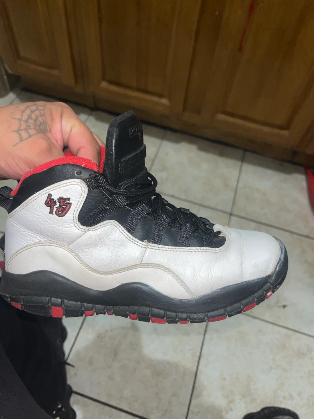 Air Jordan 10 Retro Basketball Shoes - photo 4