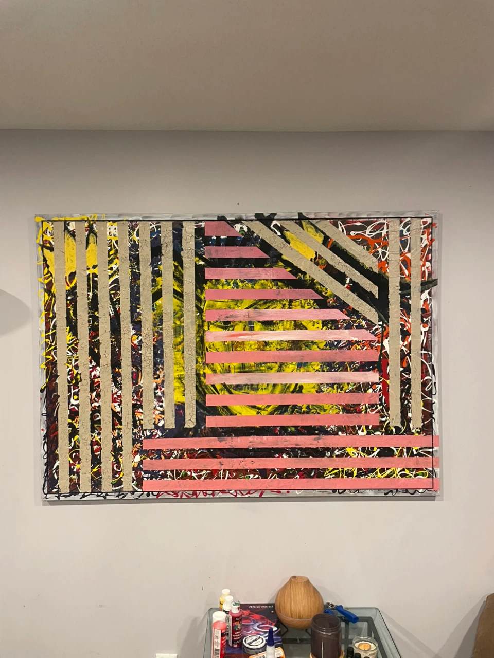 KAWS Style Framed Wall Art Collection - photo 2