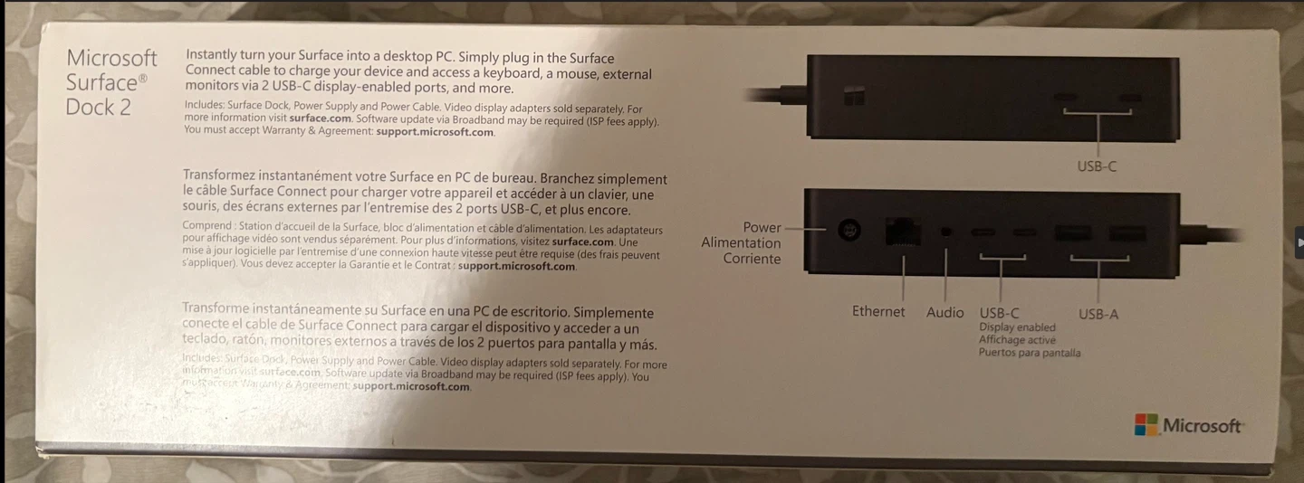 New Sealed Surface Pro 7 i5 128GB w/ Type Cover + Surface Dock 2 - photo 5
