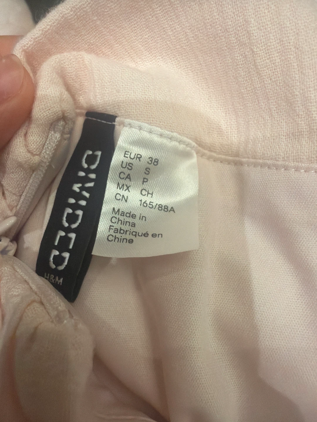 H&M DIVIDED Light Pink Bubble Dress - photo 3