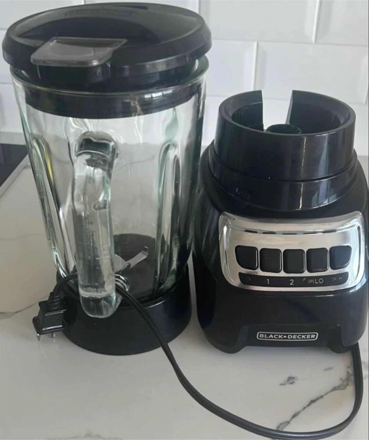 Black+Decker Glass Jar Blender