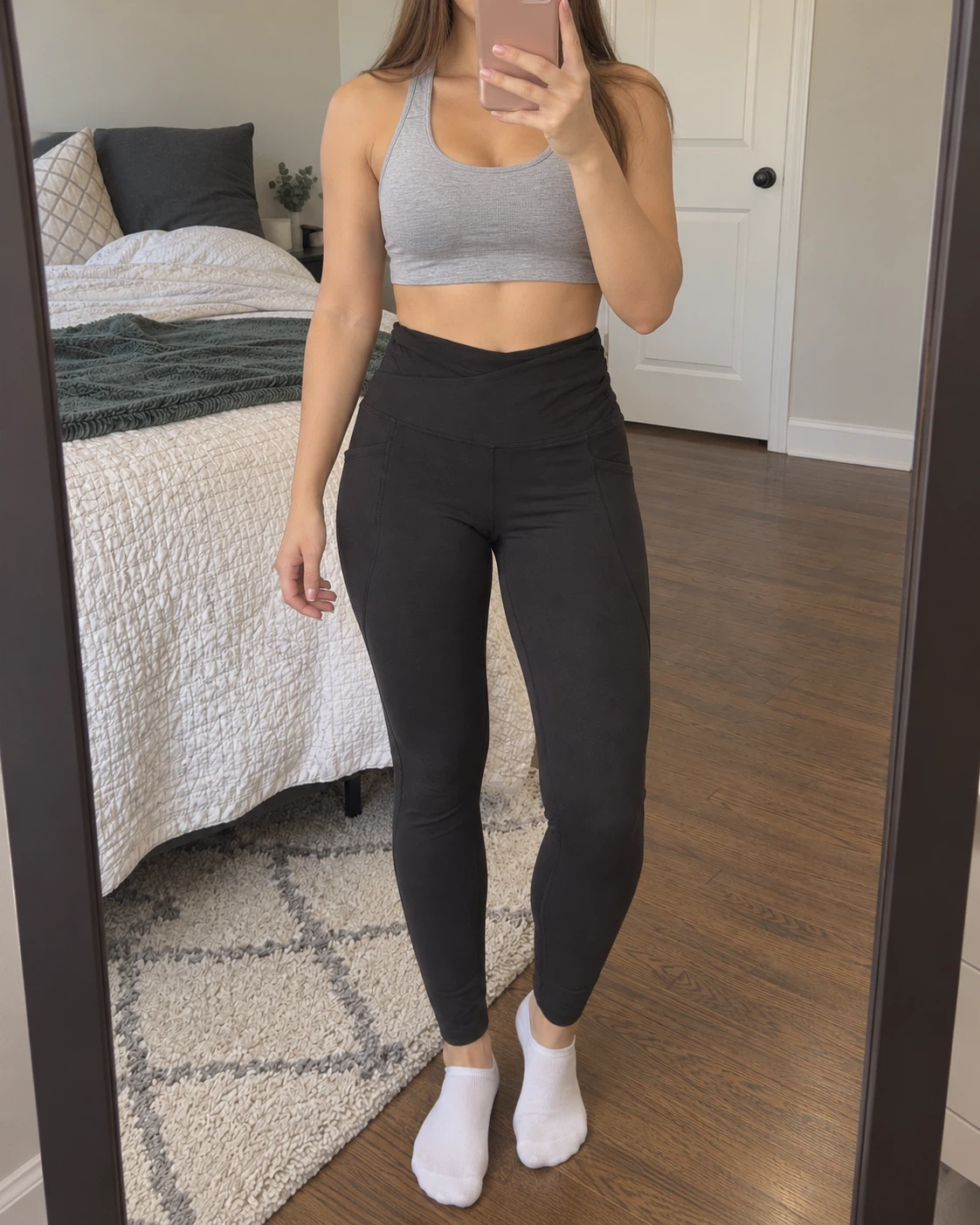 DKNY Sport black leggings