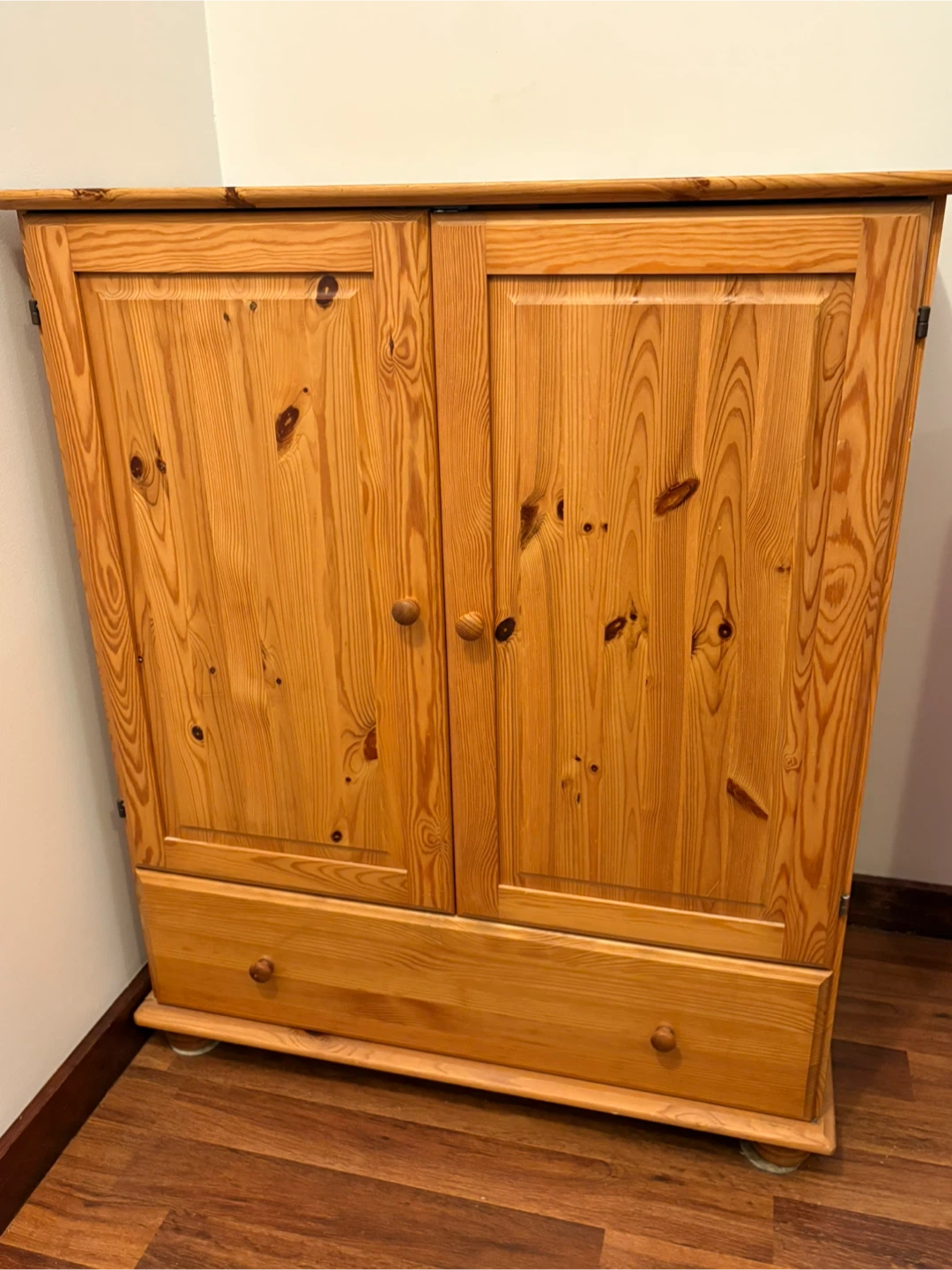 Solid Pine Wood Cabinet
