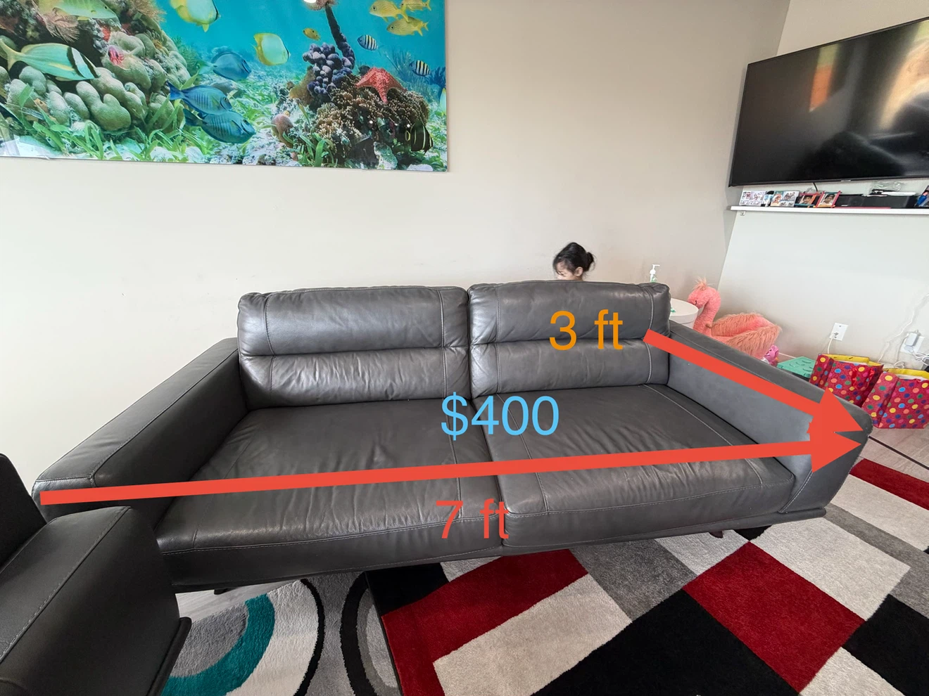 Leather Sofa