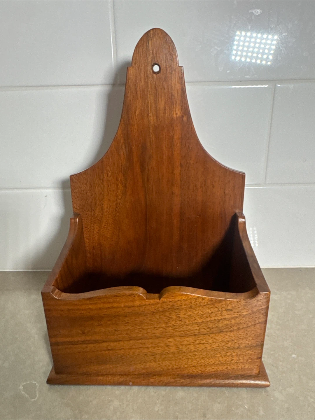 Wooden Wall-Mounted Organizer