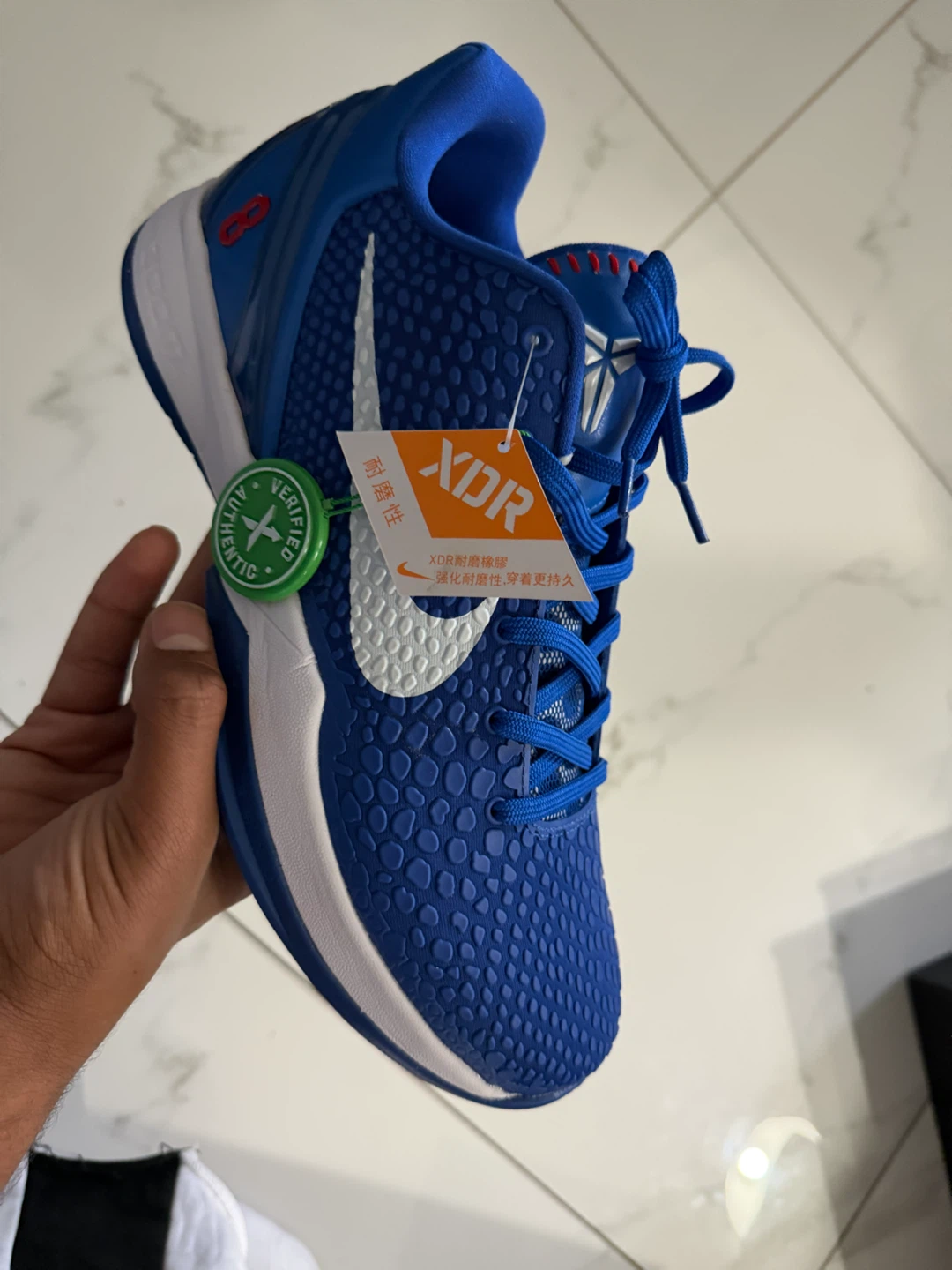 Nike Kobe 6 Protro Blue Basketball Shoes